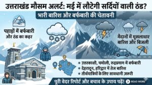 उत्तराखंड मौसम समाचार: मई में भीषण बर्फबारी और बारिश का अलर्ट, देहरादून में टूटा 9 साल का रिकॉर्ड, देखें IMD रिपोर्ट