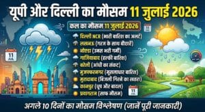UP Delhi Kal Ka Mausam